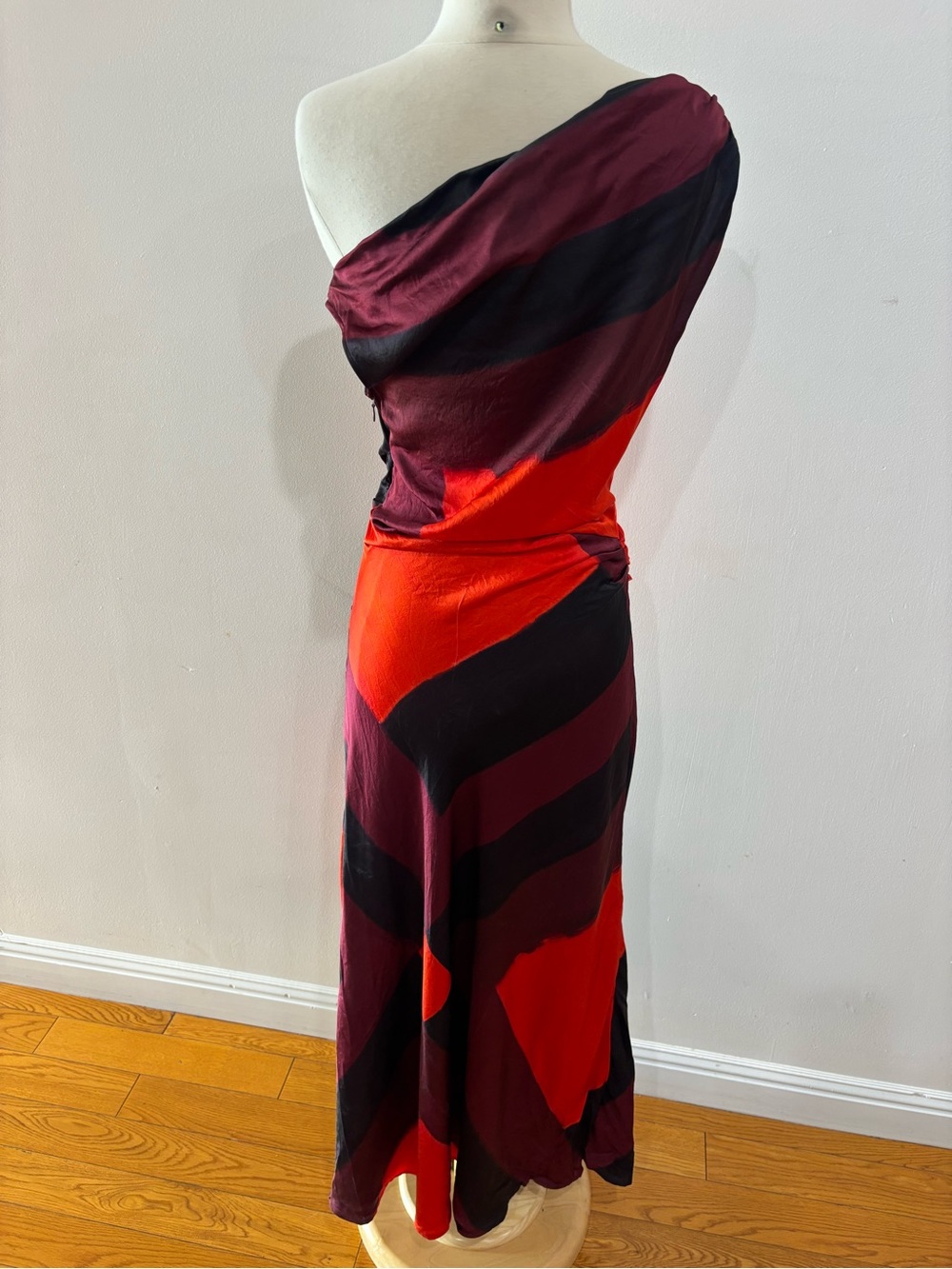 Staud Phare Silk Dress, Size: 6 - Picture 9 of 16
